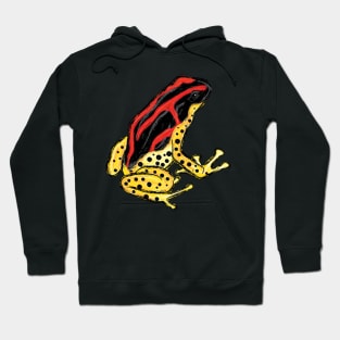 Artwork of a Poison Dart Frog VII Hoodie